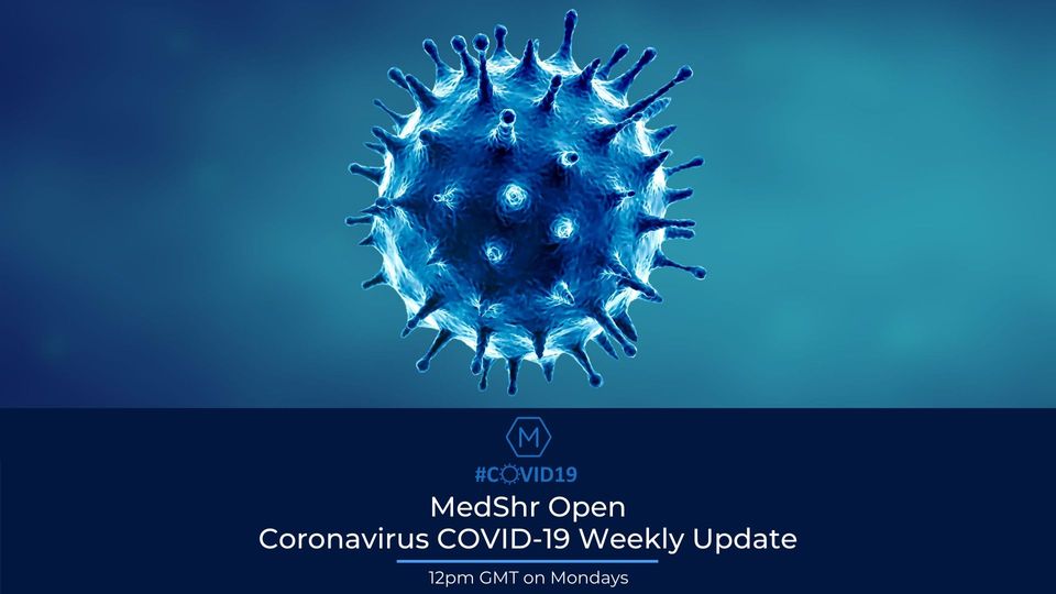Coronavirus COVID-19 Weekly Update 14th September 2020